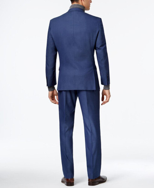 by Andrew Marc Men s Modern Fit Suit V71364802 Blue