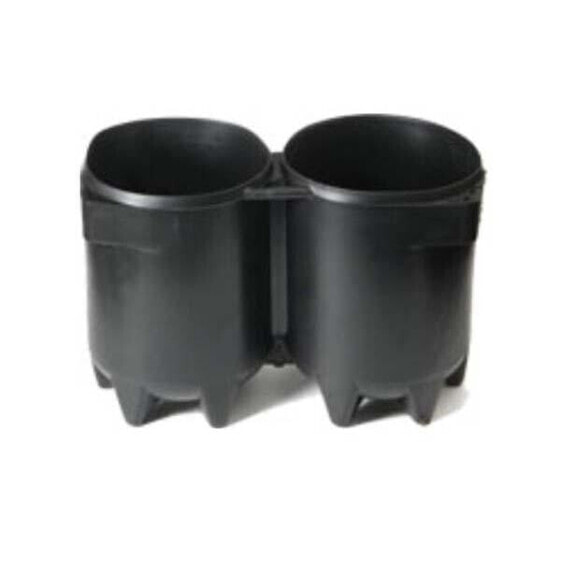 TECNOMAR Tank Boot for Twin Cylinder 2x10L Black