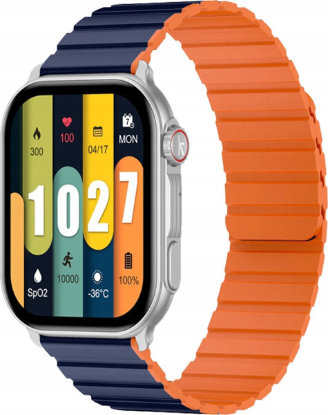 Smartwatch Kieslect KS Pro Czarno-pomarańczowy (YFT2056EU)