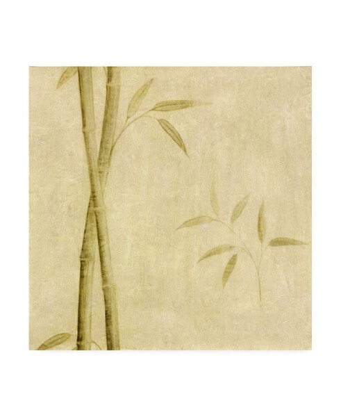 Pablo Esteban Bamboo Beige Texture 1 Canvas Art - 15.5" x 21"