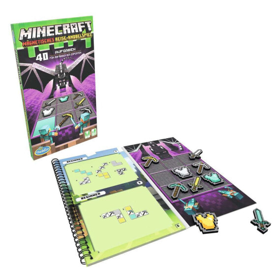 ThinkFun Minecraft – Das magnetische Reisespiel - Dedicated (proprietary) deck card game - Boy/Girl - 8 yr(s)