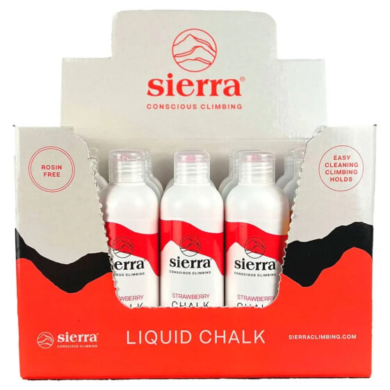 SIERRA CLIMBING Flavor Strawberry Liquid Chalk 15 Units