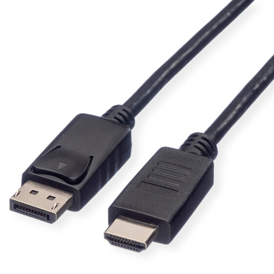 ROLINE Secomp DisplayPort Cable - DP - HDTV - M/M - 4.5 m - 4.5 m - DisplayPort Stecker - Male - Male - Straight - Straight