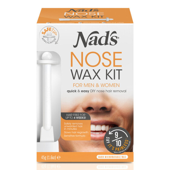 Nad's Nose Wax for Men and Women Nose Hair Waxing, 1.6 oz