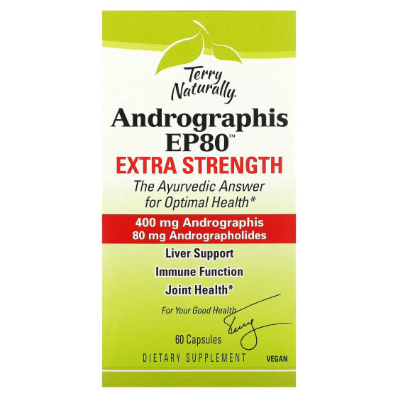 Andrographis EP80, Extra Strength, 60 Capsules