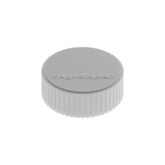 Magnetoplan Magnet Super Ø 34 mm grau , VE: 10