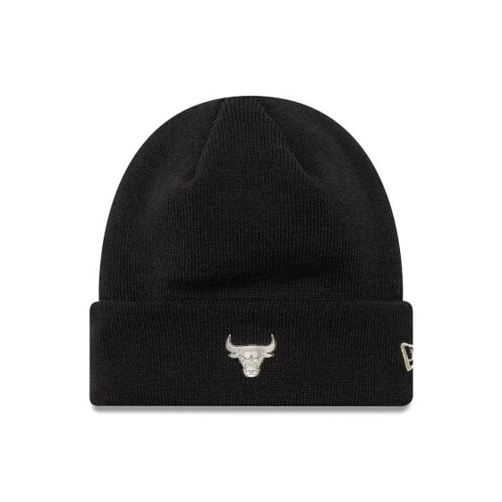 NEW ERA Metallic Cuff Chicago Bulls beanie