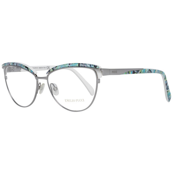 Emilio Pucci Brille EP5057 014 55 Damen Silber 135mm