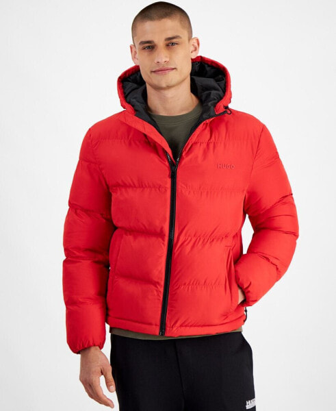 Men's Beazly2436 Slim-Fit Quilted Full-Zip Hooded Puffer Jacket