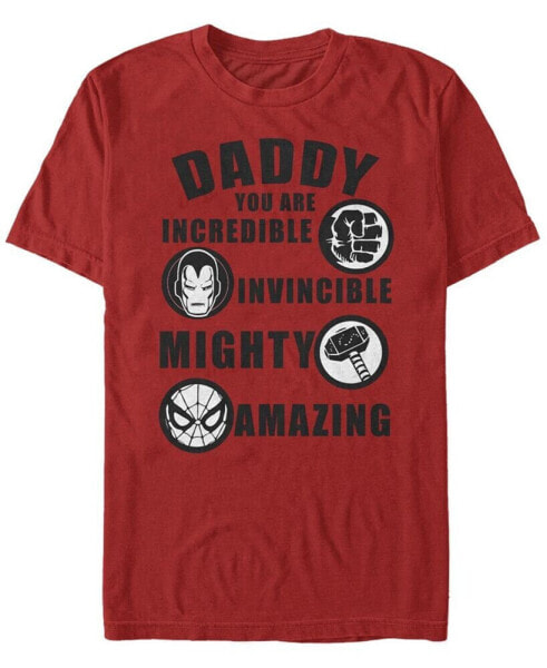 Men's Dad List Short Sleeve Crew T-shirt