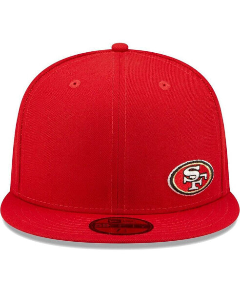 Головной убор New Era мужской Красный Сан-Франциско 49ers безупречный 59FIFTY самонастраиваемая кепка