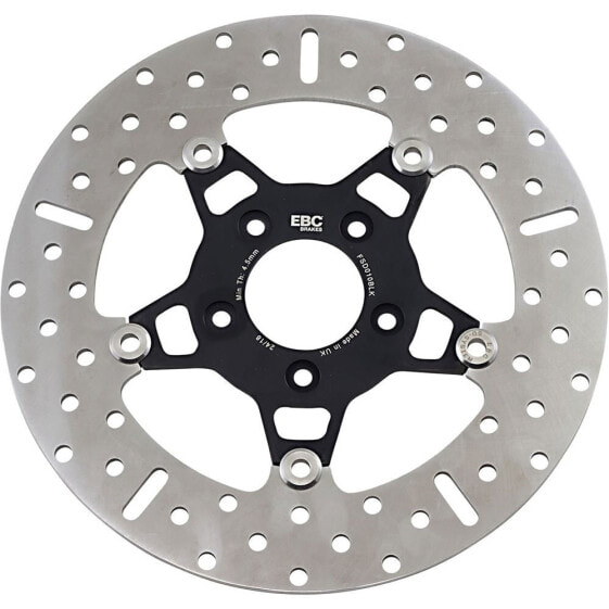 EBC American Round FSD010BLK floating brake disc