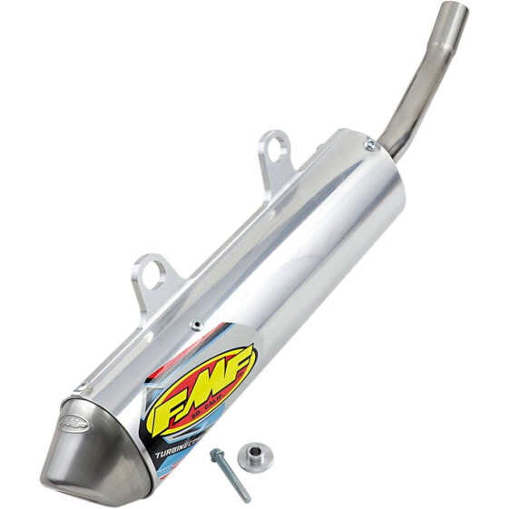 FMF TurbineCore 2 W/Spark Arrestor Stainless Steel not homologated slip on muffler