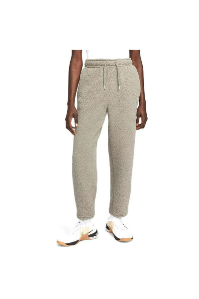 Брюки спортивные женские Nike Therma-Fit Cozy Core серого цвета
