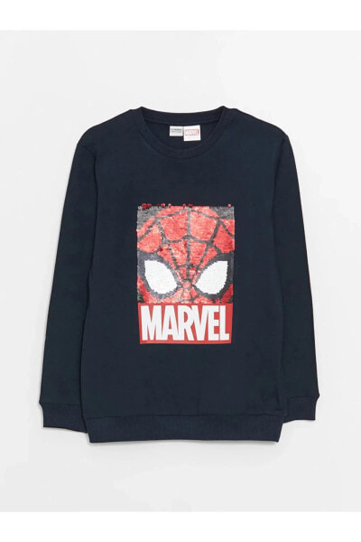 Детская футболка LCW Kids Spiderman Узором на байке