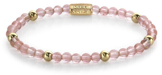 Fine beaded bracelet Cherry Rose RR-40062-G
