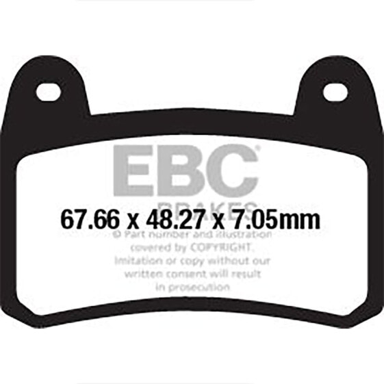 EBC FA-HH Series FA658HH Sintered Brake Pads