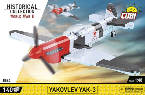 Сборная модель Cobi Yakovlev Yak-3 140 элементов