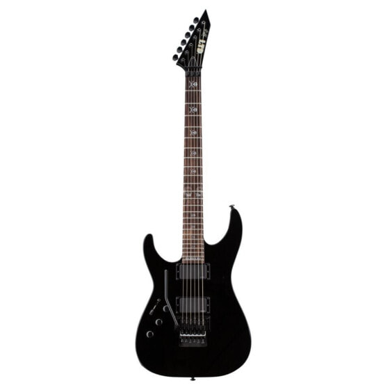 ESP LTD KH-602 LH Black Kirk Hammett Signature