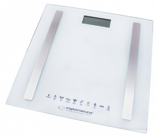 ESPERANZA EBS016W - Electronic personal scale - 180 kg - kg - Square - White - 5 kg