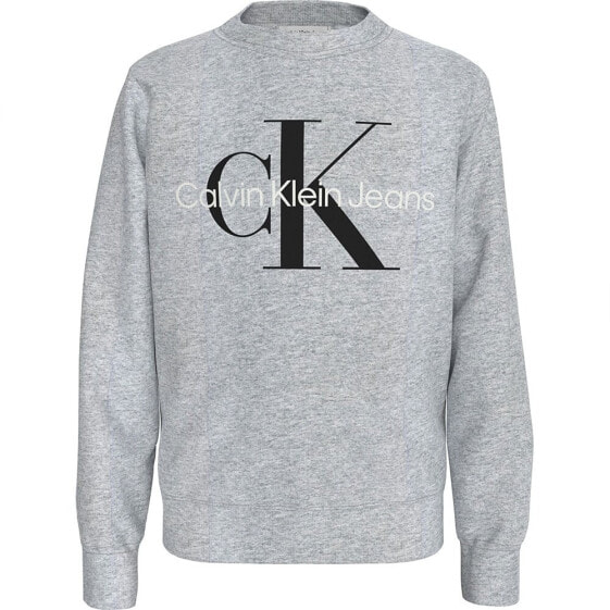 CALVIN KLEIN JEANS Monogram Terry Cn sweatshirt