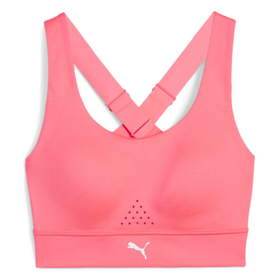 Puma Pwrbreathe Run Sports Bra Womens Pink Casual 52507416