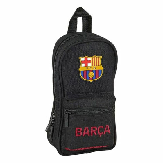 Пенал-рюкзак F.C. Barcelona Чёрный 12 x 23 x 5 cm