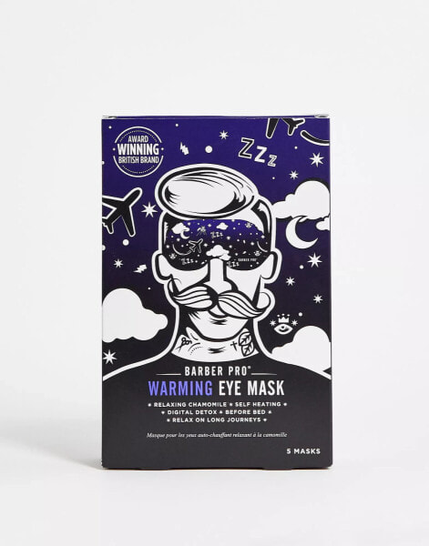 Barber Pro Warming Eye Mask Box of 5