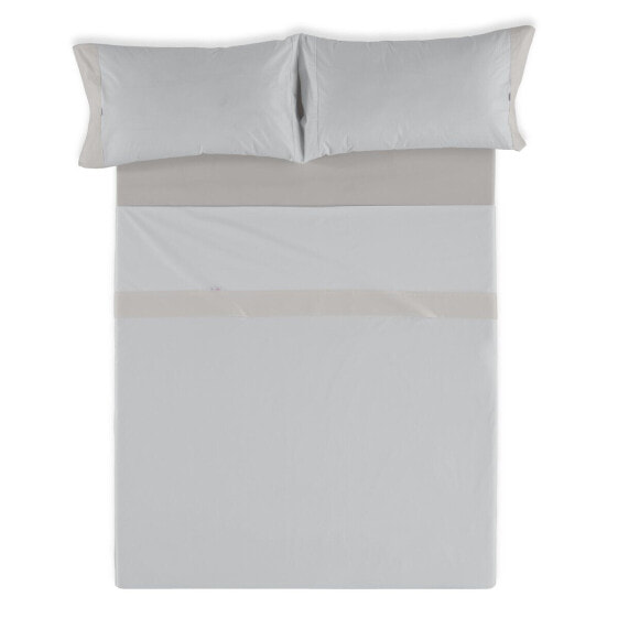 Комплект постельного белья с простыней Александра Хаус Ливинг Pearl Gray Супер кинг 4 предмета