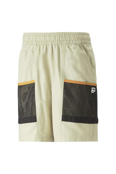 DOWNTOWN Cargo Shorts 8" WV Granola