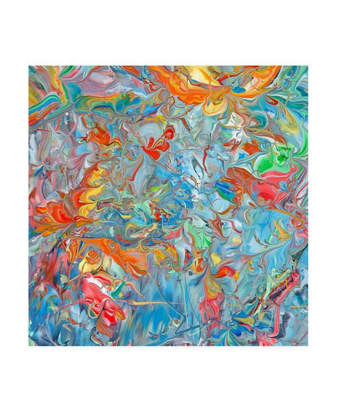 Mark Lovejoy Abstract Splatters Lovejoy 3 Canvas Art - 15" x 20"
