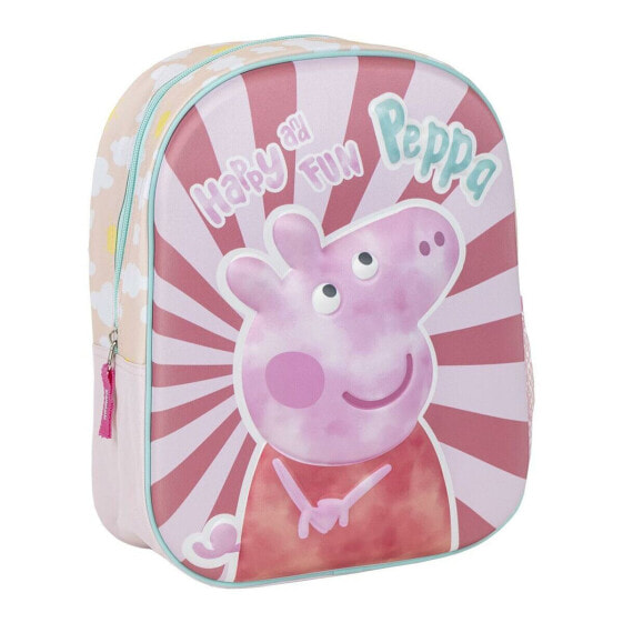 Школьный рюкзак Peppa Pig Розовый 25 x 31 x 10 cm