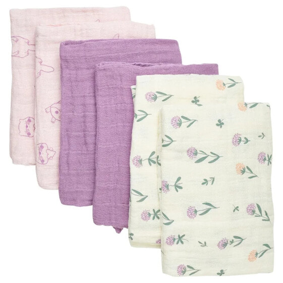 PIPPI Organic Cloth 6 Pack 65x65 cm Muslin