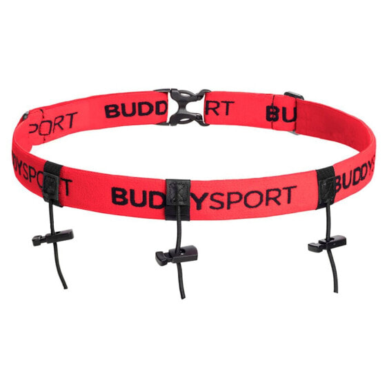 Экипировка для велоспорта Браслет для номера Buddyswim Race Belt, чёрный.
