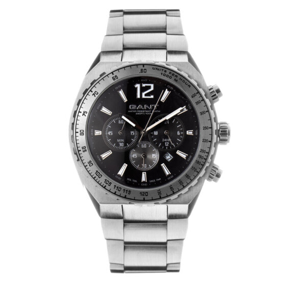 Мужские наручные часы с серебряным браслетом  Gant W70141 ( 45 mm)