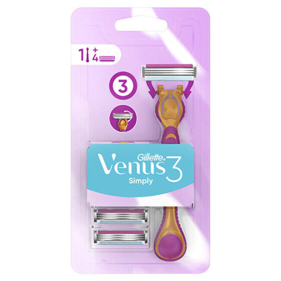 Simply Venus 3 + 4 head shaver
