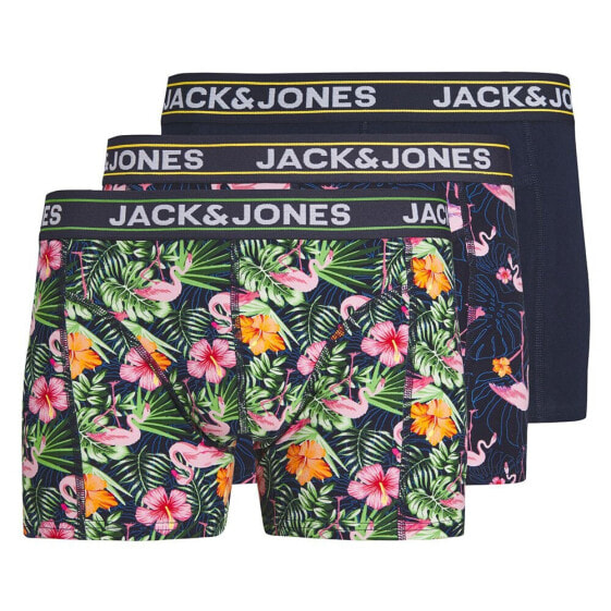 JACK & JONES Pink Flamingo Boxer 3 Units
