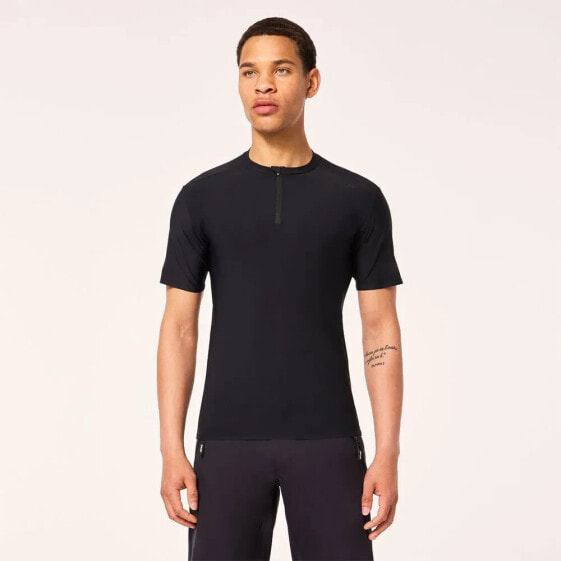 OAKLEY APPAREL Point To Point 1/4 Zip short sleeve jersey