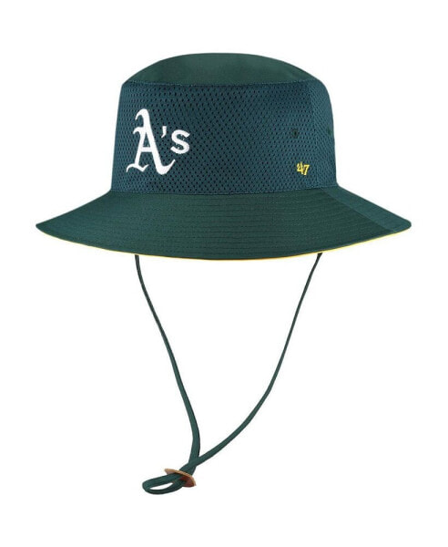 Men's Green Oakland Athletics Panama Pail Bucket Hat