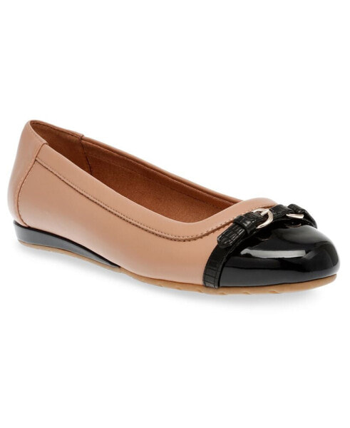 Women's Georgia Cap Toe Ballet Flats