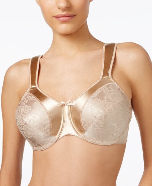 Бюстгальтер с застежкой Bali Satin Tracings Comfort Strap Underwire Bra 3562