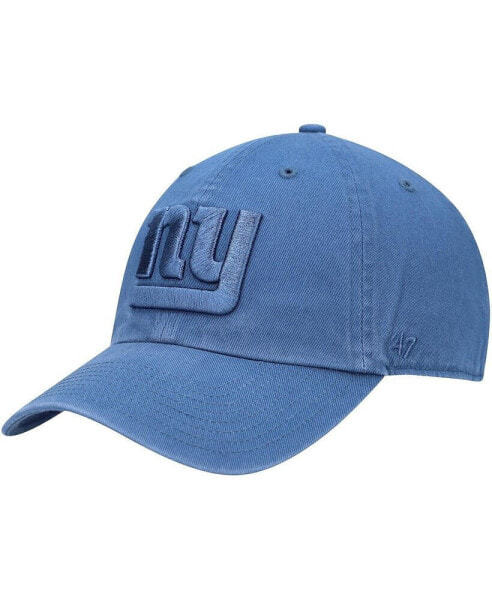 Men's Timber Blue New York Giants Clean Up Adjustable Hat