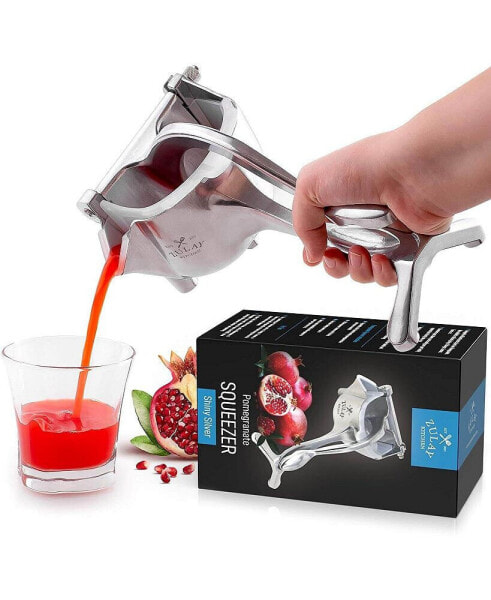 Fruit Juice Press Squeezer with Detachable Lever & Removable Strainer