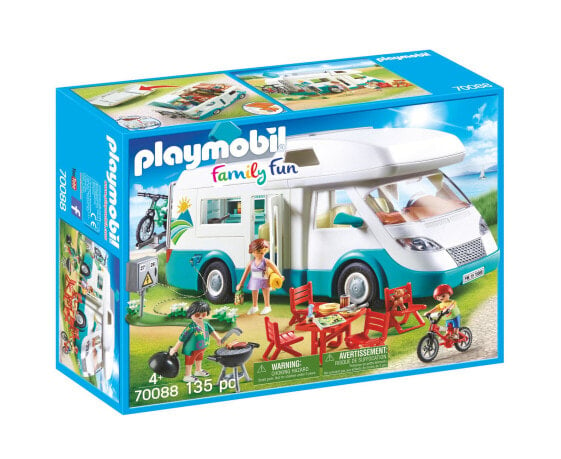 Игровой набор Playmobil 70088 Семейный дом на колесах