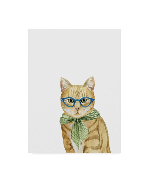 Grace Popp Cool Cat IV Canvas Art - 20" x 25"