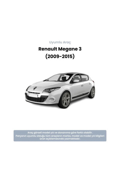 Renault Megane 3 Arka Fren Disk Takımı (2009-2015) Bosch