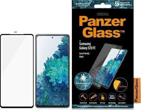 Защитное стекло PanzerGlass для Samsung Galaxy S20 FE CF Case Friendly Black