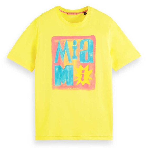 SCOTCH & SODA City Artwork short sleeve T-shirt