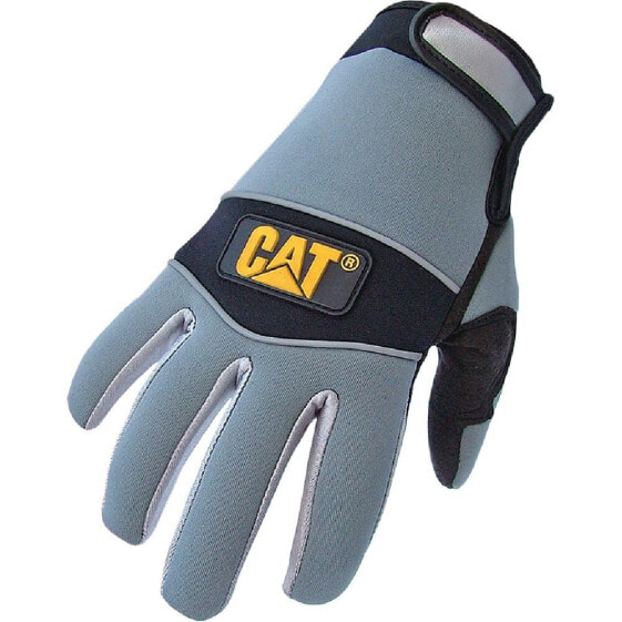 CATERPILLAR CAT012213J comfort fit neoprene glove with synthetic leather palm