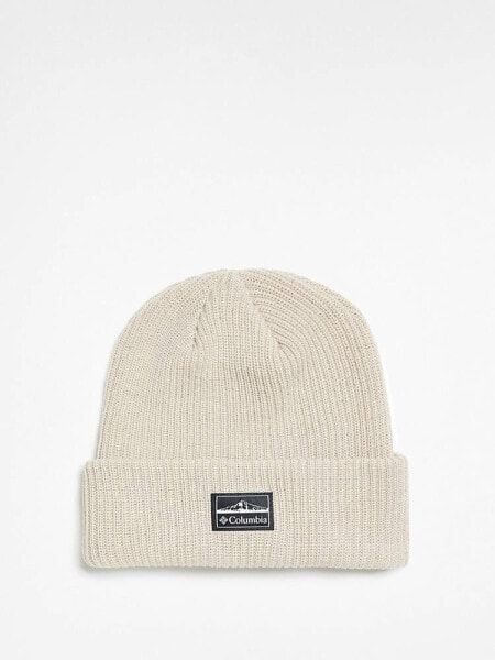 Columbia Unisex Lost Lager II beanie in beige